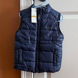 Calvin Klein Kids' Dark Blue Quilted Vest